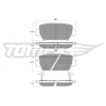 TOMEX Brakes Bremsbelagsatz, Scheibenbremse